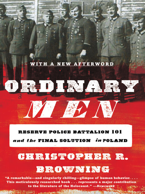 Title details for Ordinary Men by Christopher R. Browning - Wait list